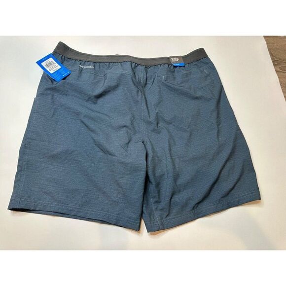 Columbia Men's XXL 9" Inseam Blue Swim Trunks Omnishield NEW Beach Vacation - Picture 2 of 9